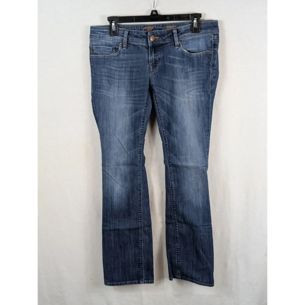 Mavi Bella Low Rise Skinny Boot Jeans Blue Women's Size 28